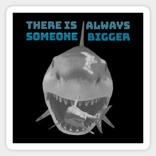 Megalodon and Great White Shark Sticker